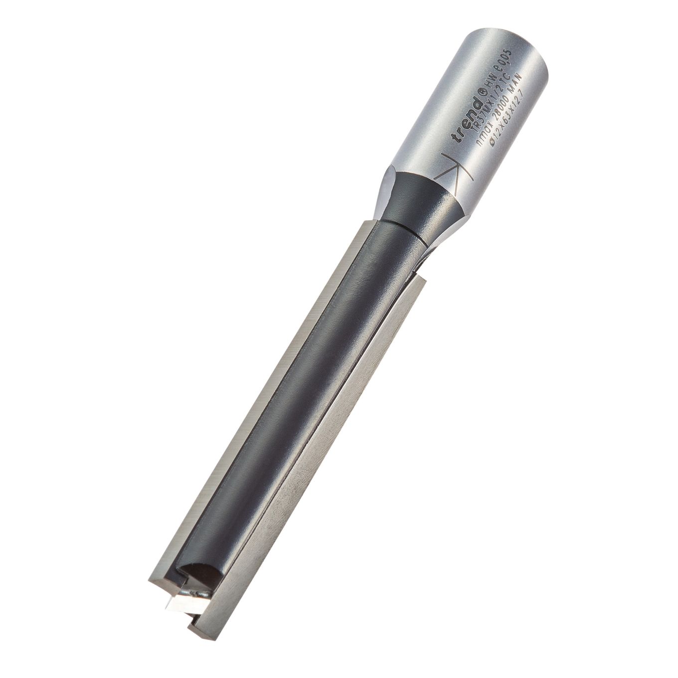 Trend TR37MX1/2TC Two flute cutter 12mm diameter