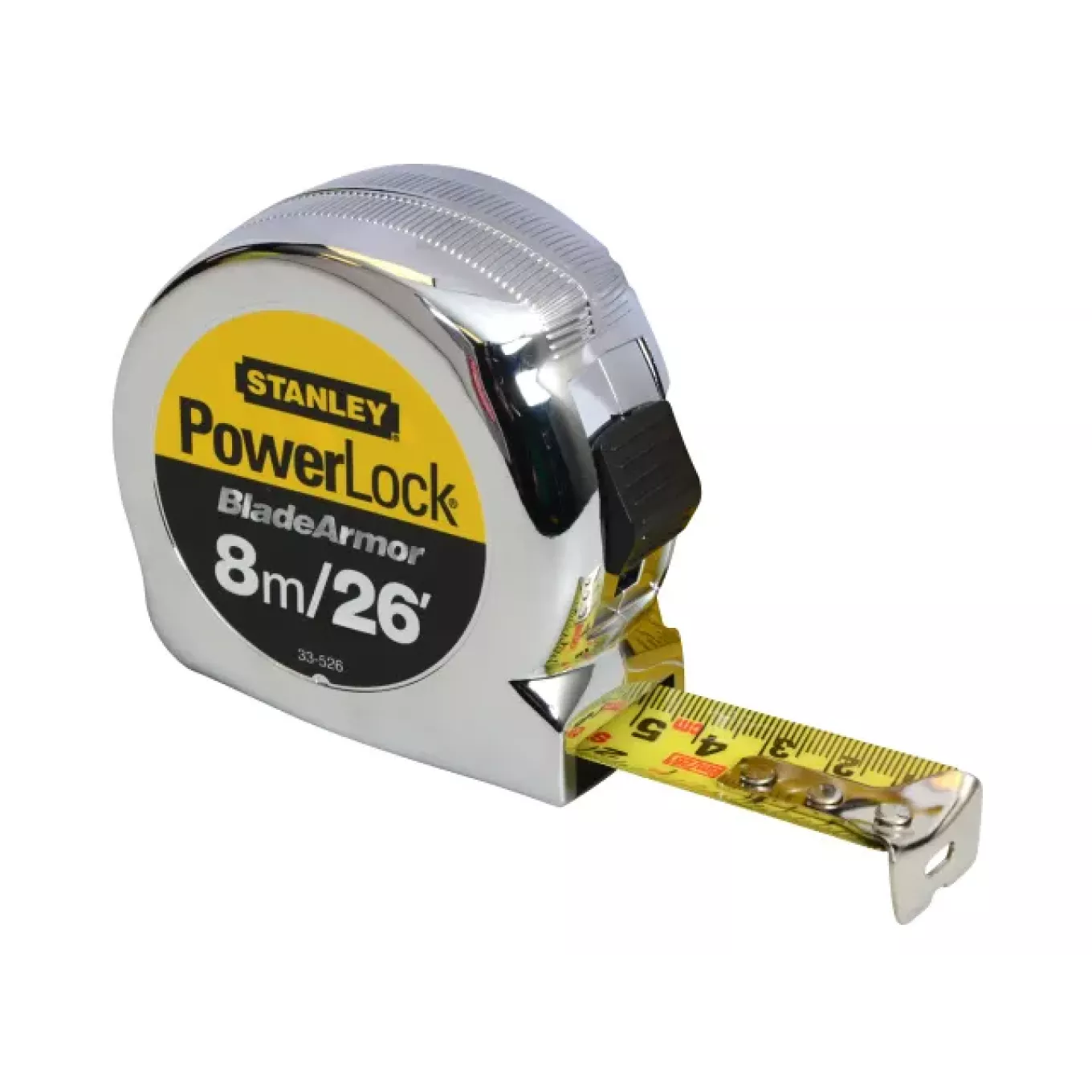 Stanley PowerLock® BladeArmor® Pocket Tape 8m/26ft (Width 25mm)