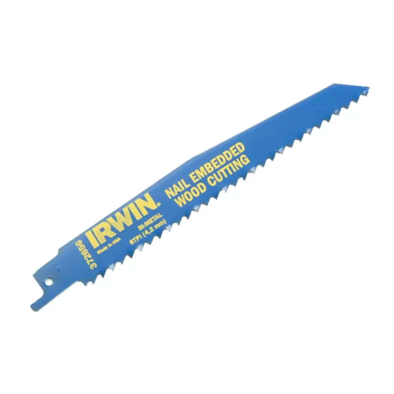Irwin 956R Sabre Saw Blade Nail Embedded Wood Cutting 225mm Pack of 5