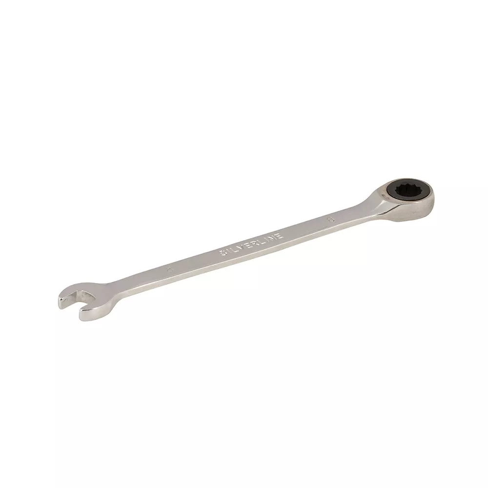 Silverline Fixed Head Ratchet Spanner