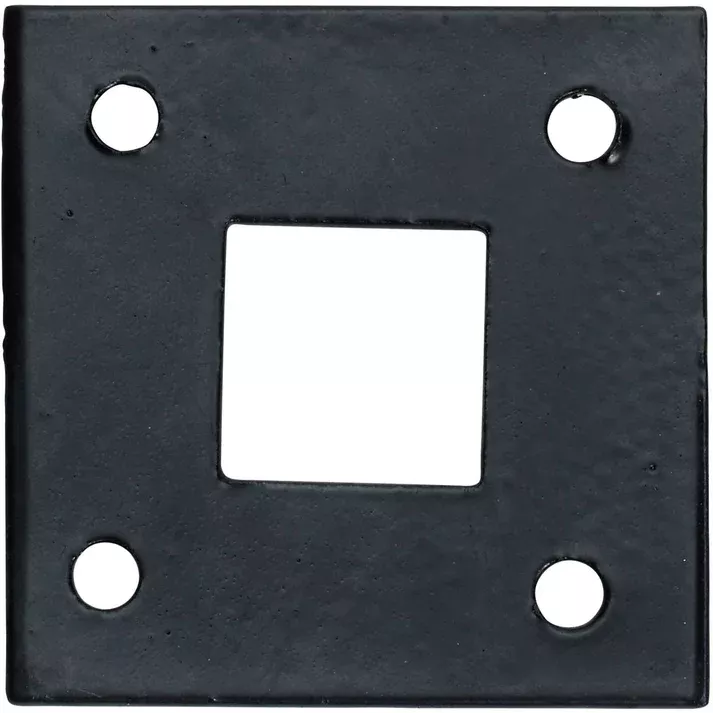 Reciever Plate for Square Bolt - Black