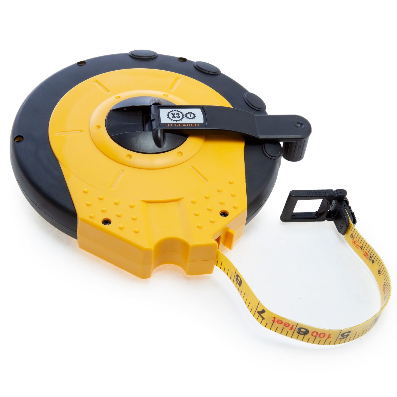 XTrade Fibreglass Closed Case Tape Measure 100’ / 30m