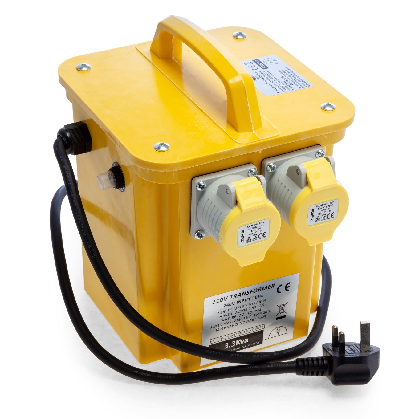 Site Transformer IP44 3.3kVA 16A (110V Output)