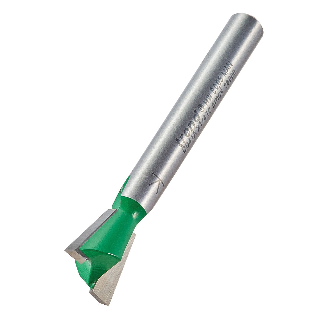 Trend C041AX1/4TC Dovetail cutter angle=104 degrees 12.7mm diameter