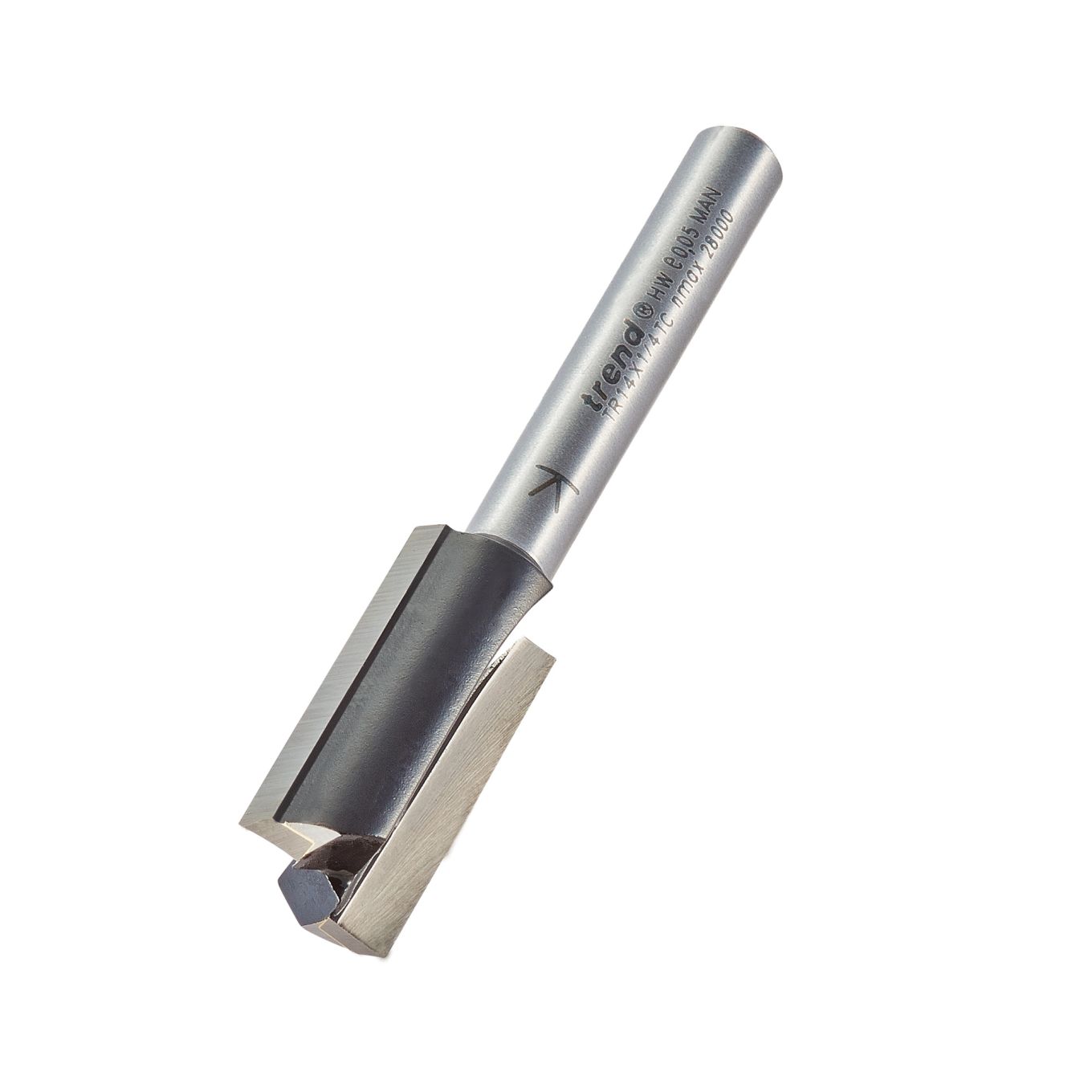 Trend TR14X1/4TC Two flute cutter 12.7mm diameter