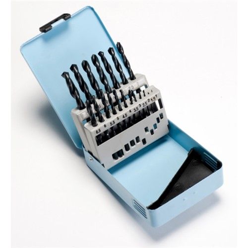 Taylor Tools 19 Piece HSS Drill Set Metal Box