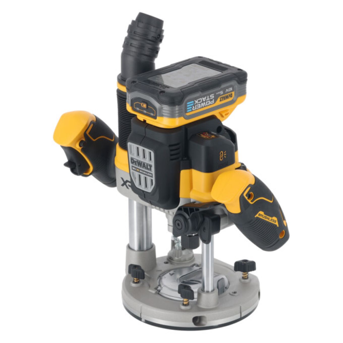 Dewalt 18V XR Brushless 1/2" 70mm Plunge Router
