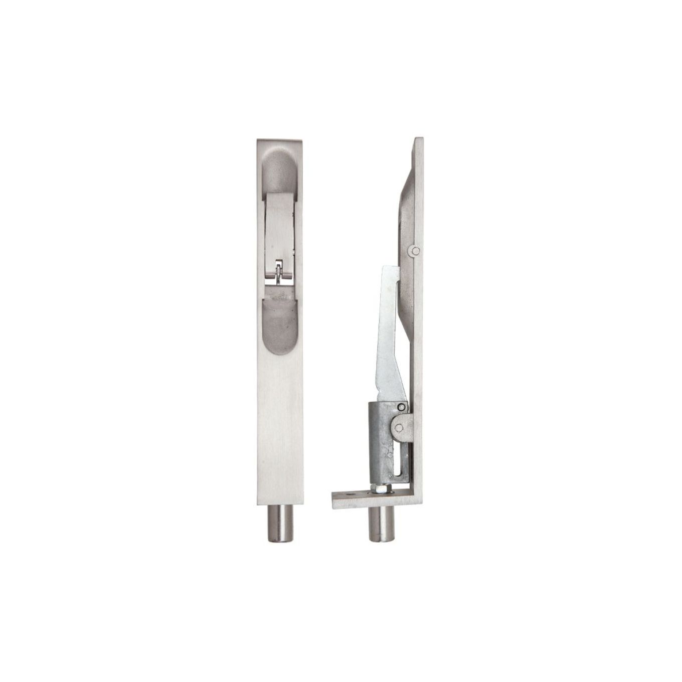 Lever Action Flush Bolt - Satin Stainless