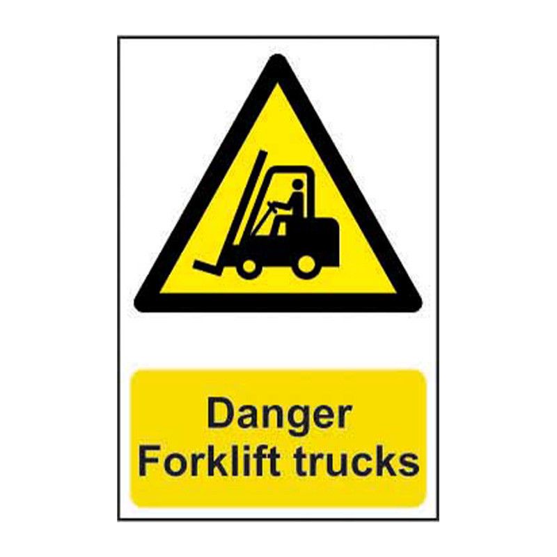 Safety Sign 0954 'Danger Forklift trucks - 200 x 300mm
