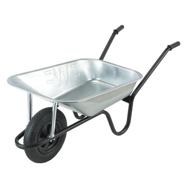Walsall Galvanised Wheelbarrow 85L