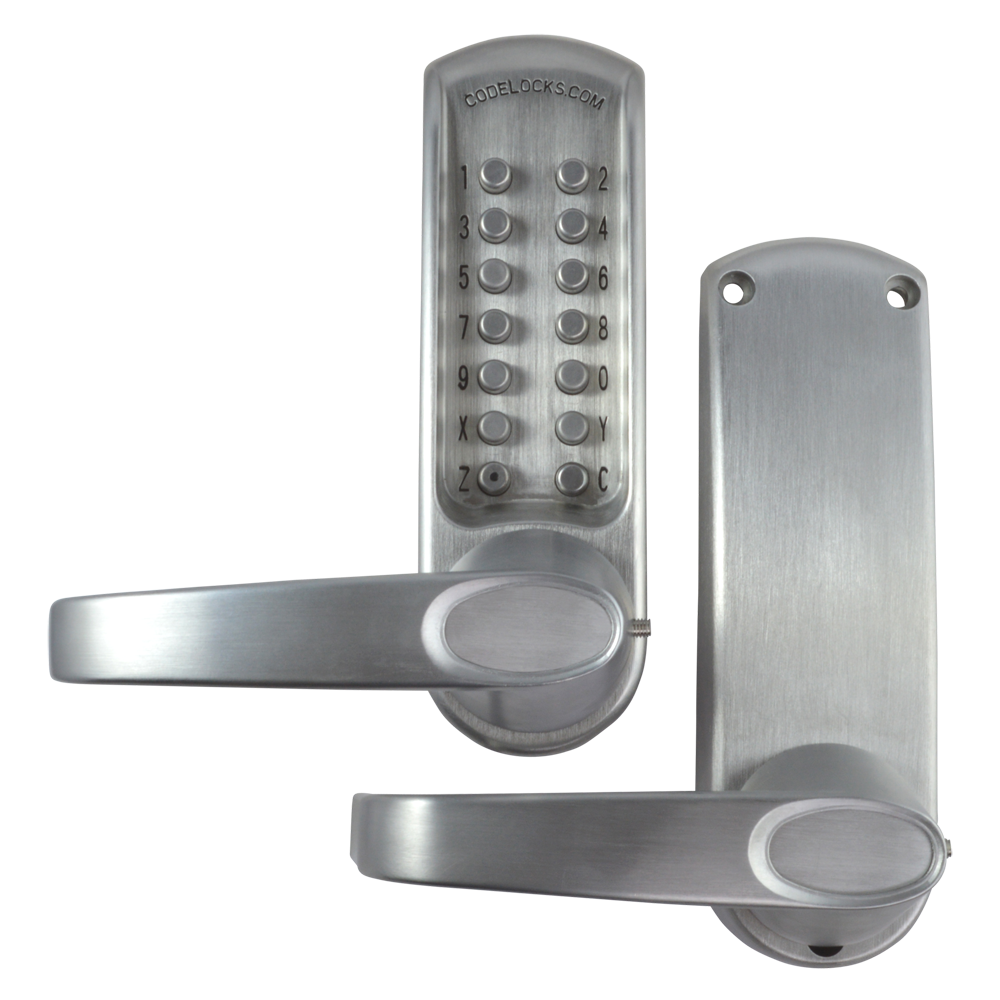 CODELOCKS CL610 Series Digital Lock With Tubular Latch - CL610 Without Passage Set