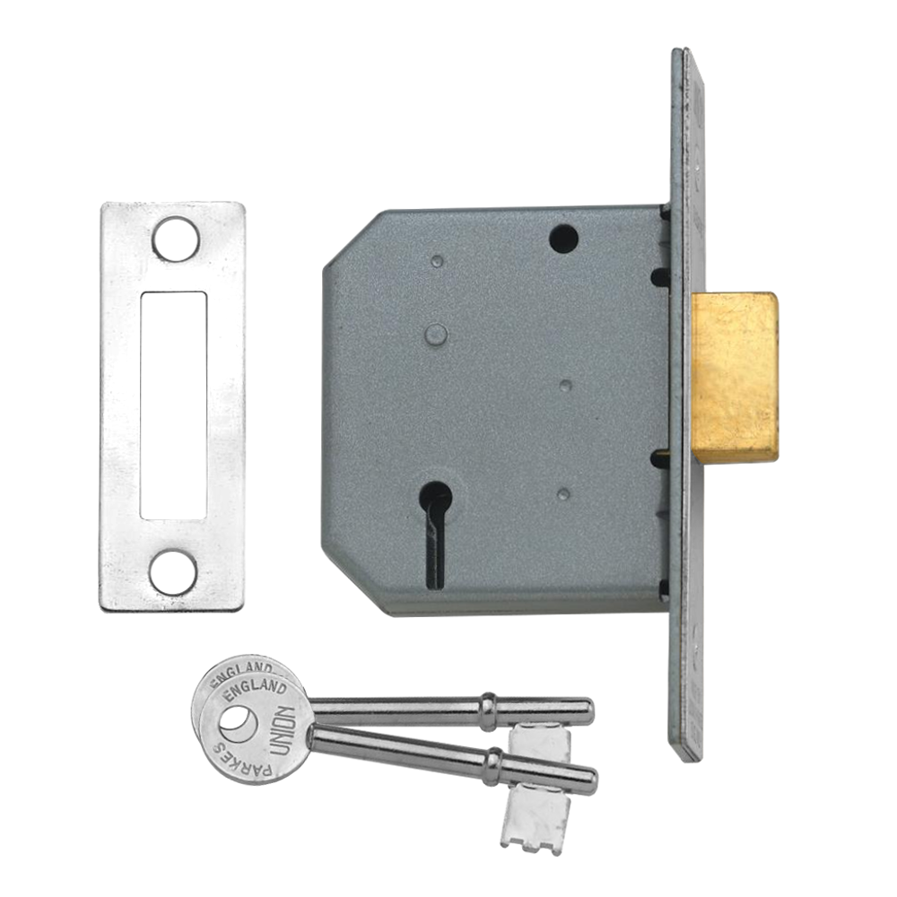 UNION 2177 3 Lever Deadlock - SC KD Bagged