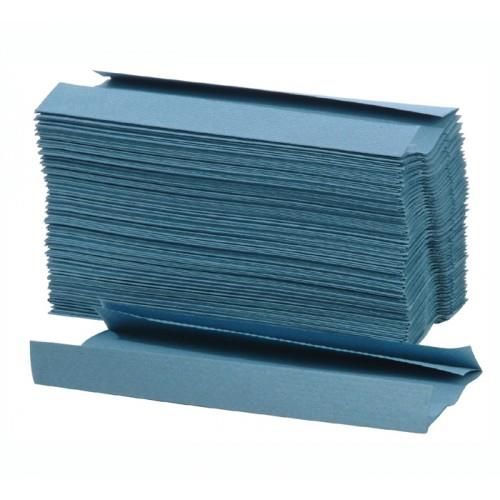 Blue C-Fold Paper Hand Towels 12 Pack