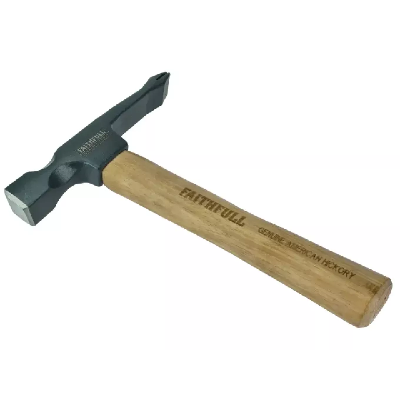 Faithfull Single Scutch Hammer Hickory Handle