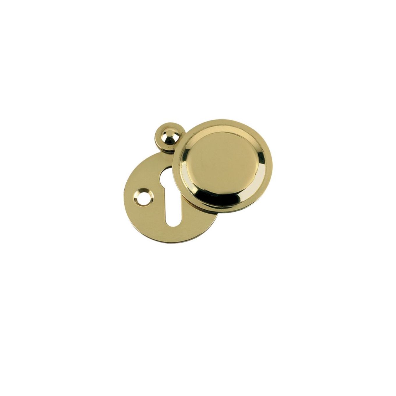 Standard Keyhole Profile Victorian Covered Escutcheon