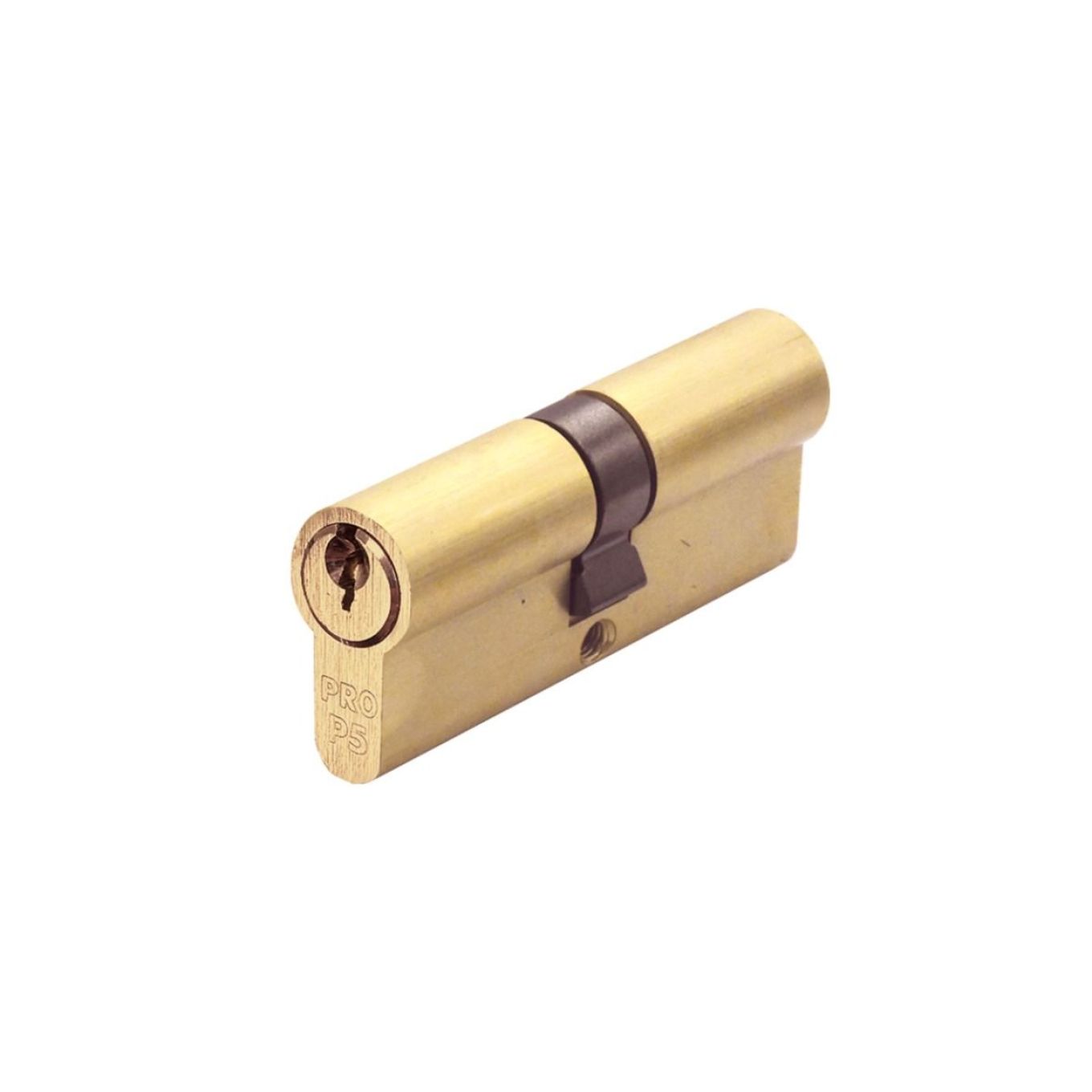 Euro Profile P5 Double Door Cylinder 70mm, Brass
