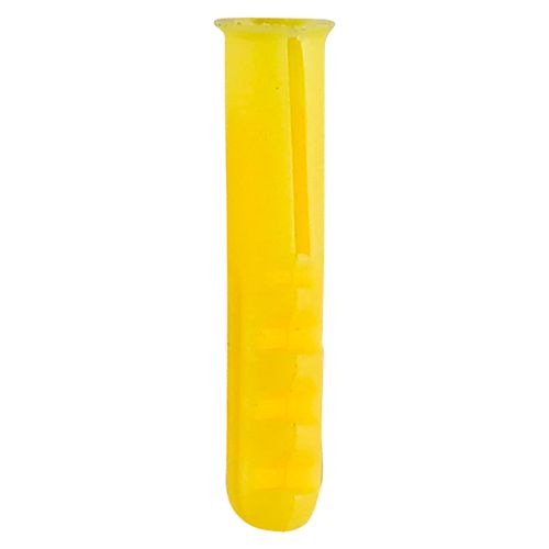 Timco Plastic Plugs 25mm - Yellow