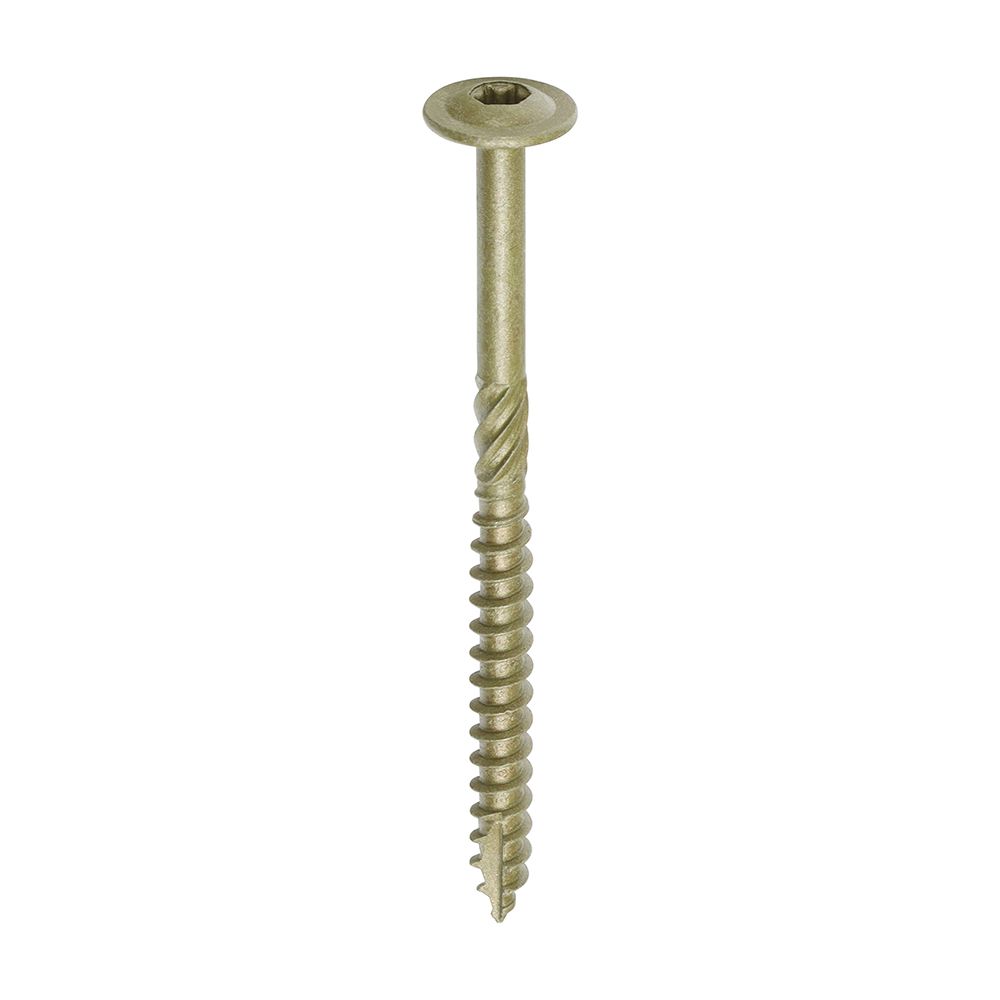 Timco Timber Frame Screw Wafer Green