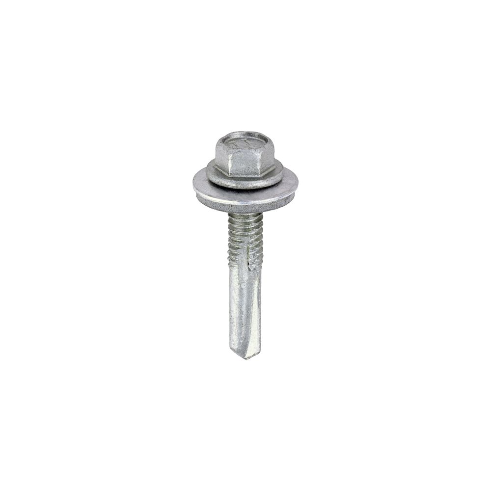 Timco Metal Construction Heavy Section Hex Screw Self Drilling No5 Exterior - EPDM Washer