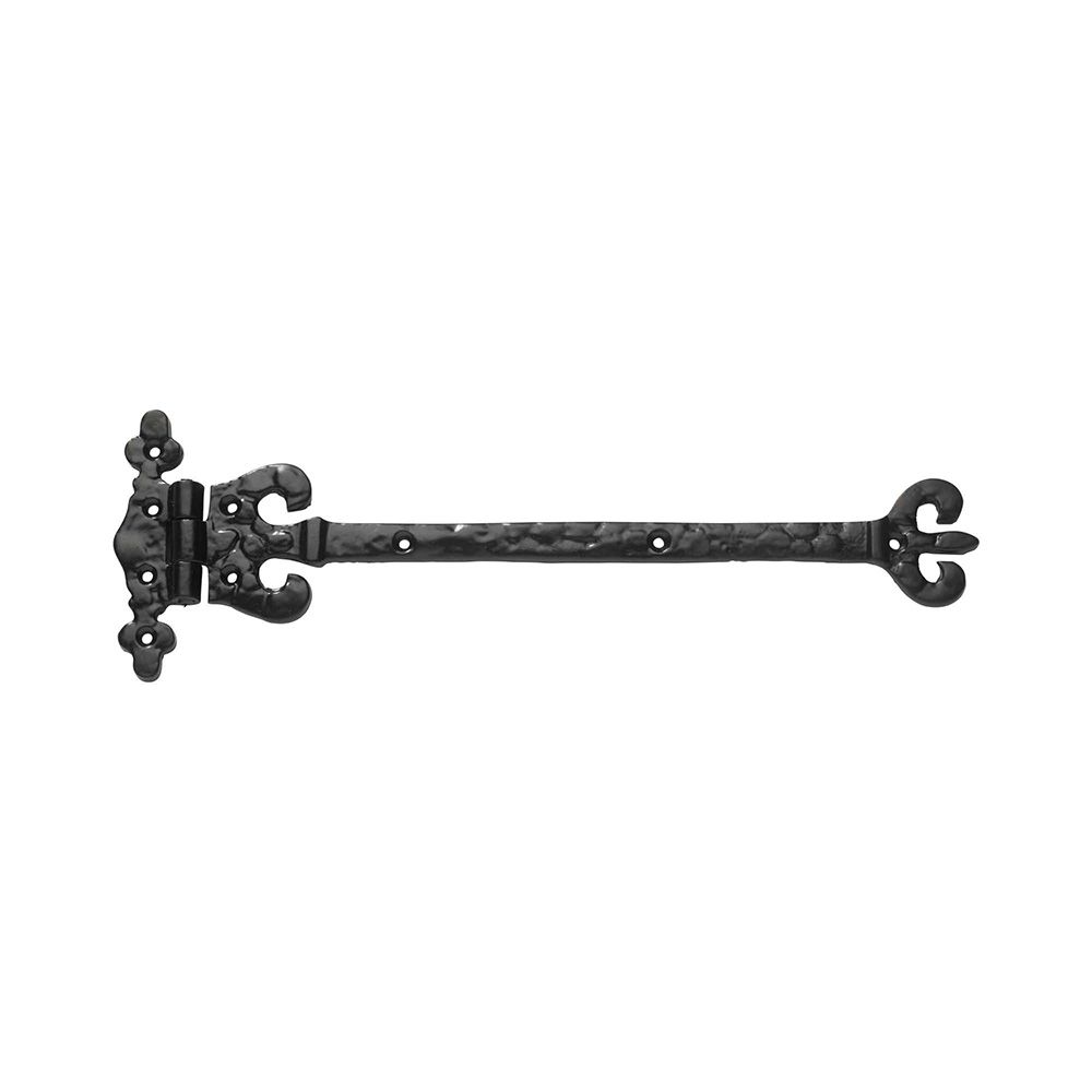 Black Antique Ornate Hinge 300mm - KX952