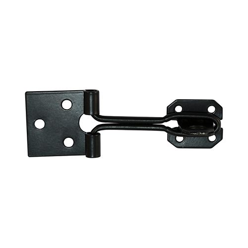 Timco Wire Pattern Hasp-Staple Black
