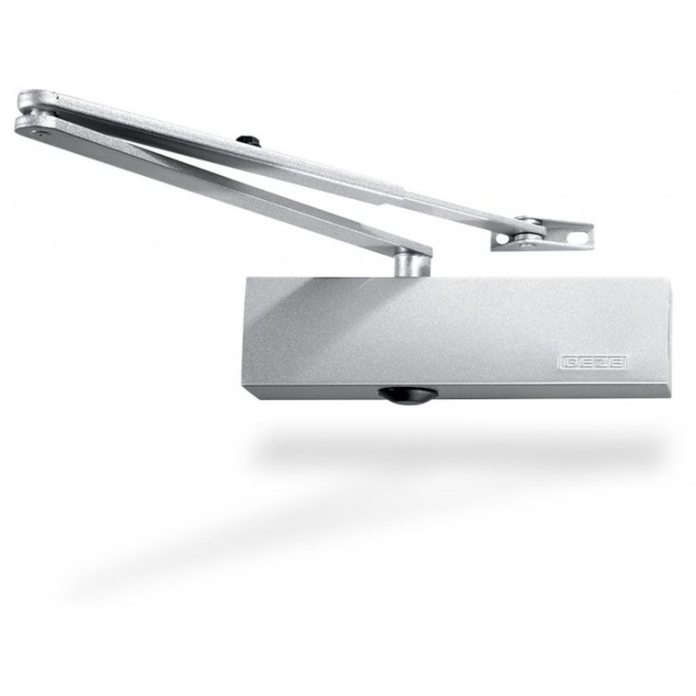 Geze TS2000NVBC Overhead Door Closer with Backcheck EN 2-4 - Silver