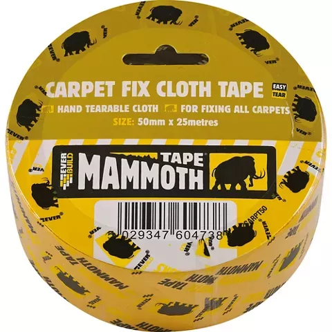 Everbuild® Mammoth® Carpet Fix Cloth Tape