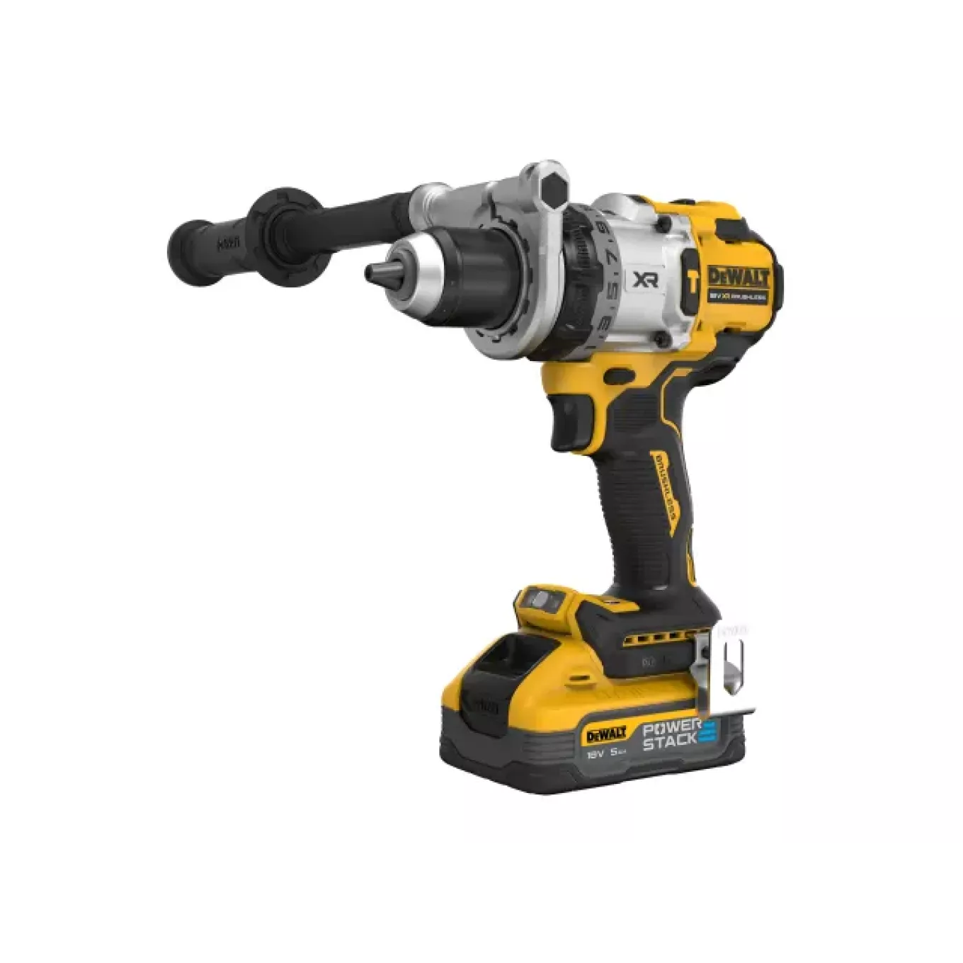 Dewalt DCD1007H2T Hammer Drill 18V 2 x 5.0Ah POWERSTACK™ Li-ion