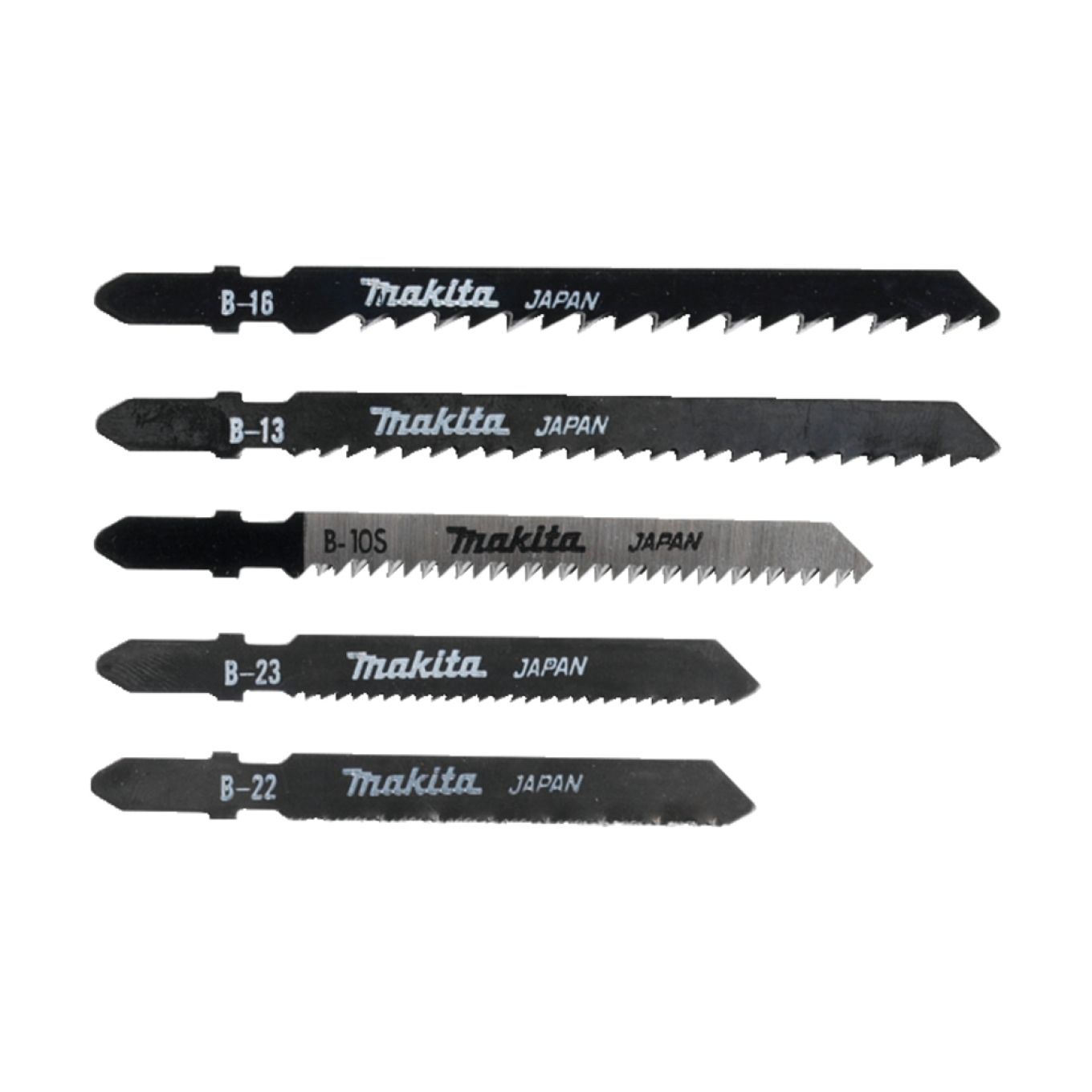 Makita A-86898 Jig Saw Blade Set (Pack of 5)