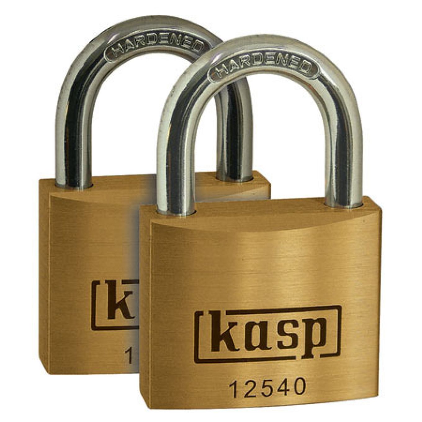 Kasp Premium Brass Padlock Twin Pack