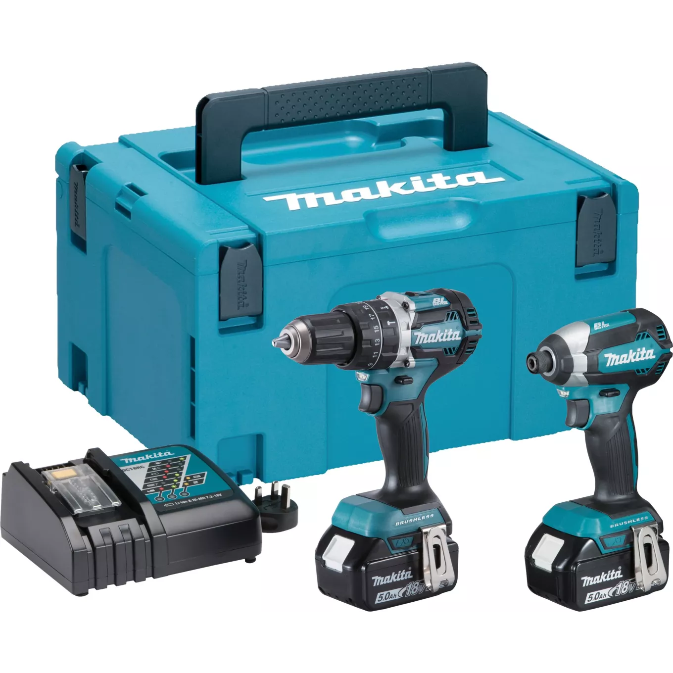 Makita DLX2180TJ 18V Combi Kit