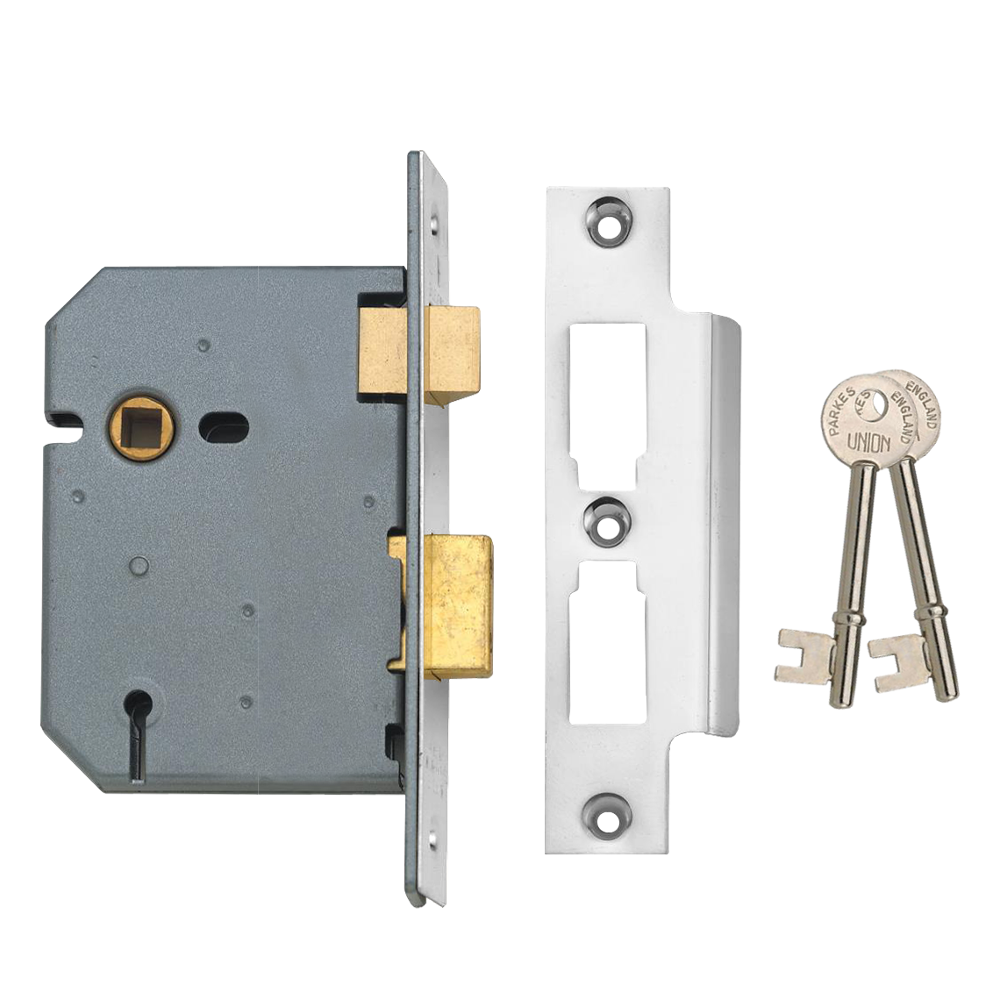 UNION 2277 3 Lever Sashlock - SC KD Bagged