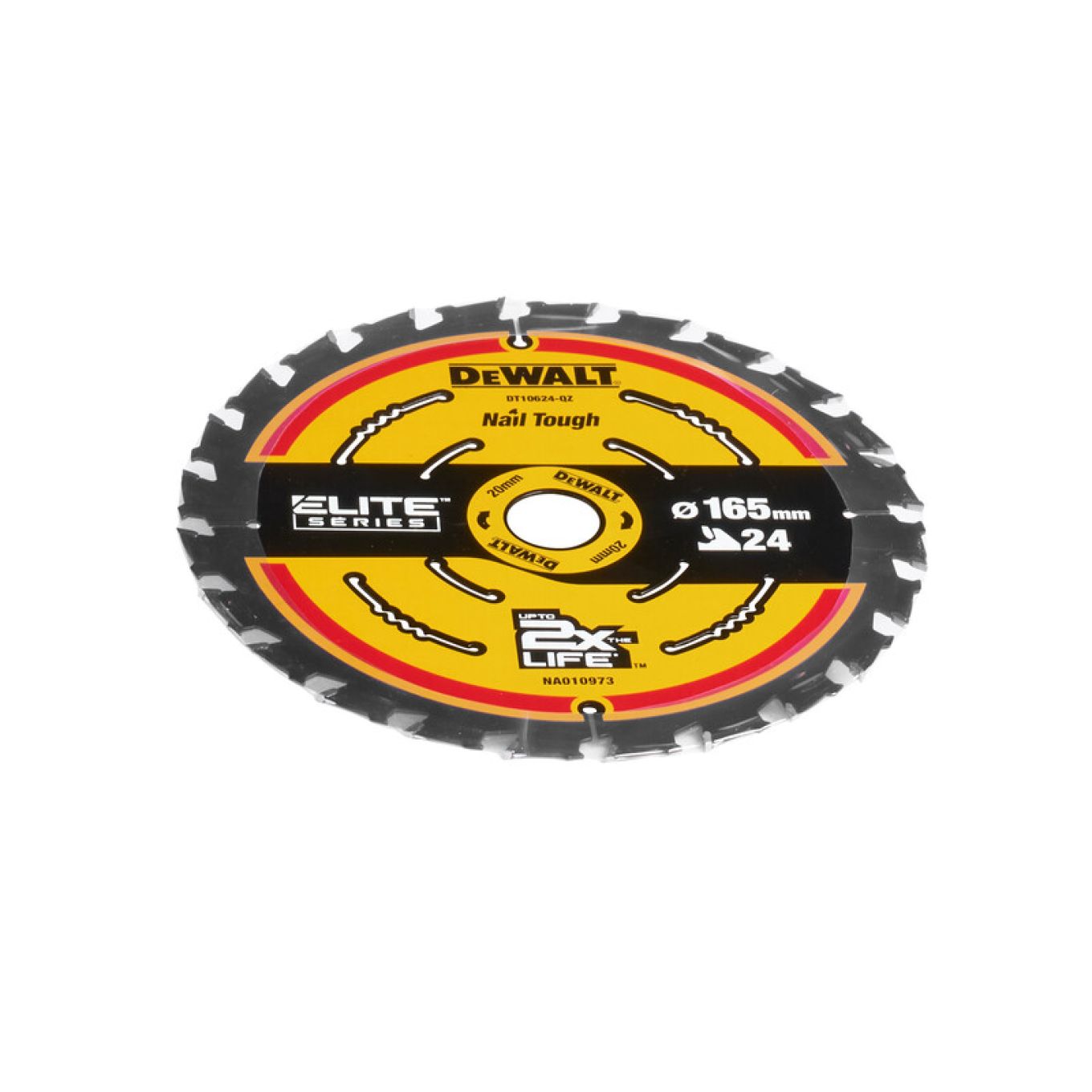 Dewalt EXTREME 165mm x 20mm 24T 2nd Fix Circular Saw Blade