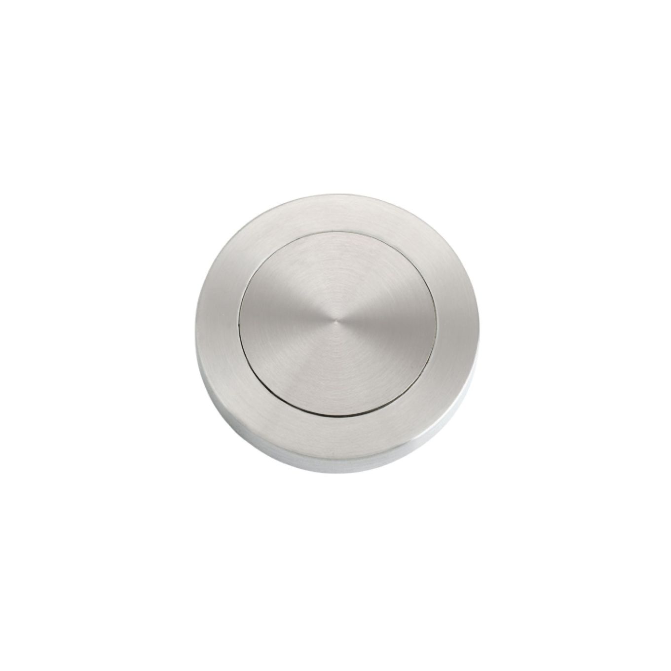 Stainless Steel Blank Profile Escutcheon 50mm (Screw on rose)