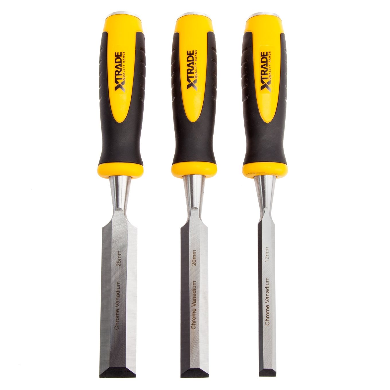 XTrade Chisel Set with Pouch (3 Piece)