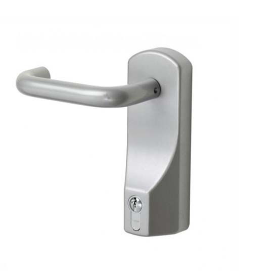 Exidor 322EC Outside Access Lever Silver