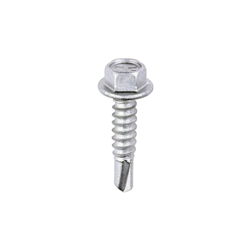 Timco Metal Construction Light Section Hex Screw Self Drilling No3 Exterior